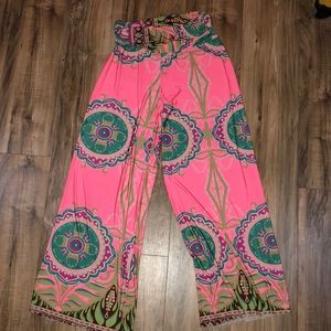 Bohemian palazzo pants